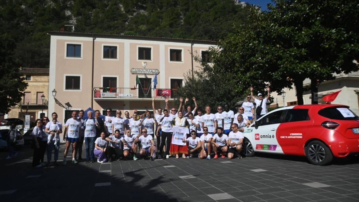 Run4Hope, la Medihospes aderisce alla corsa benefica con i ragazzi del SAI di Civita